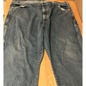 Dickies Carpenter Blue Jeans Men's 48 x 32  Relaxed Pants